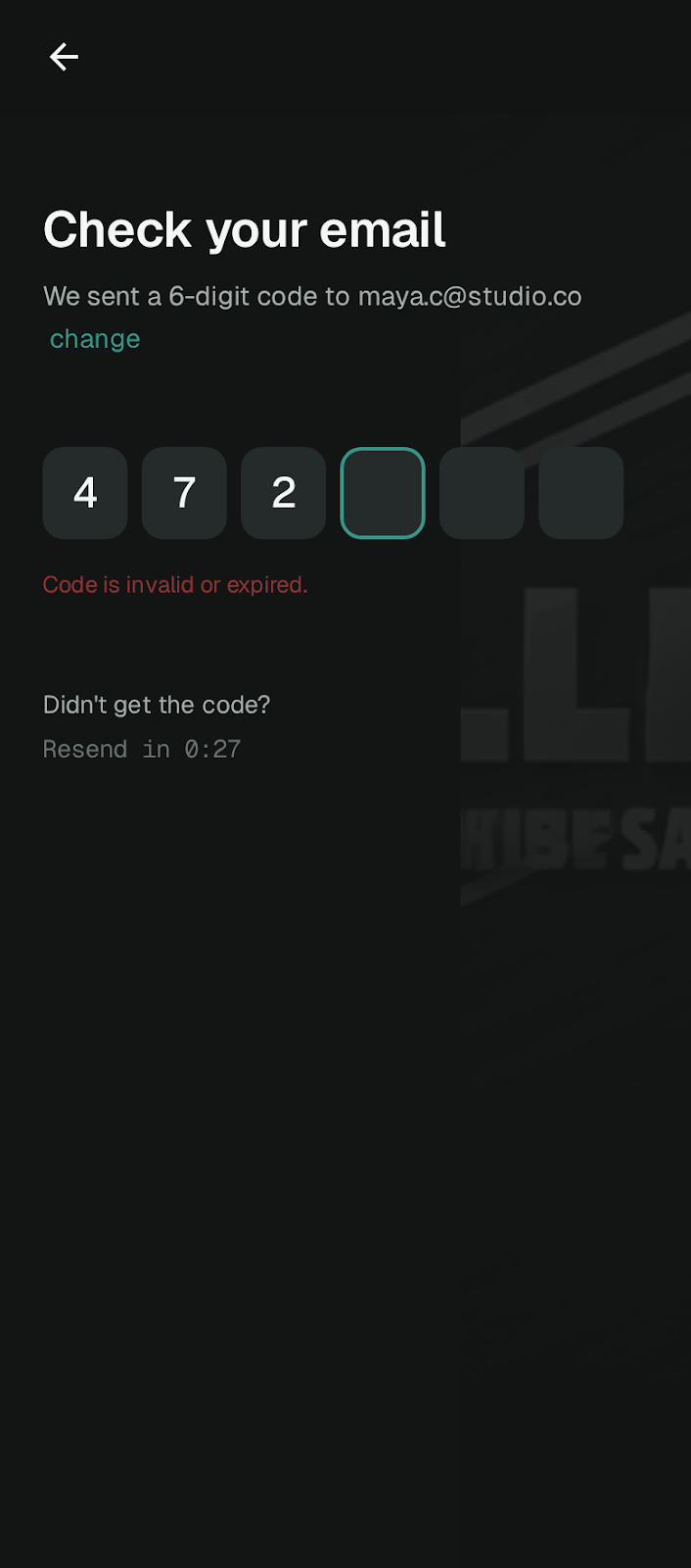 FitCreator code verification 1