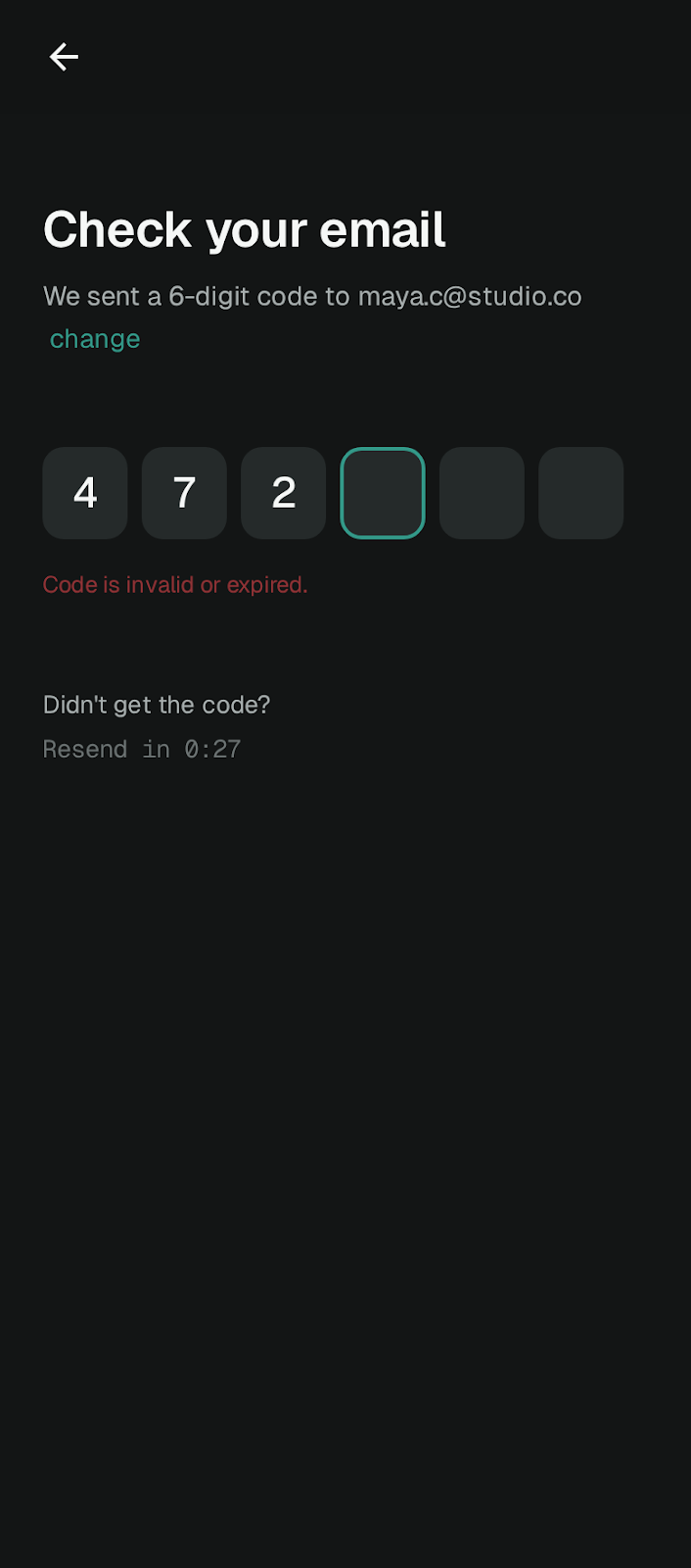 FitCreator code verification 3