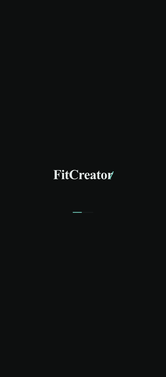 FitCreator app screens 3