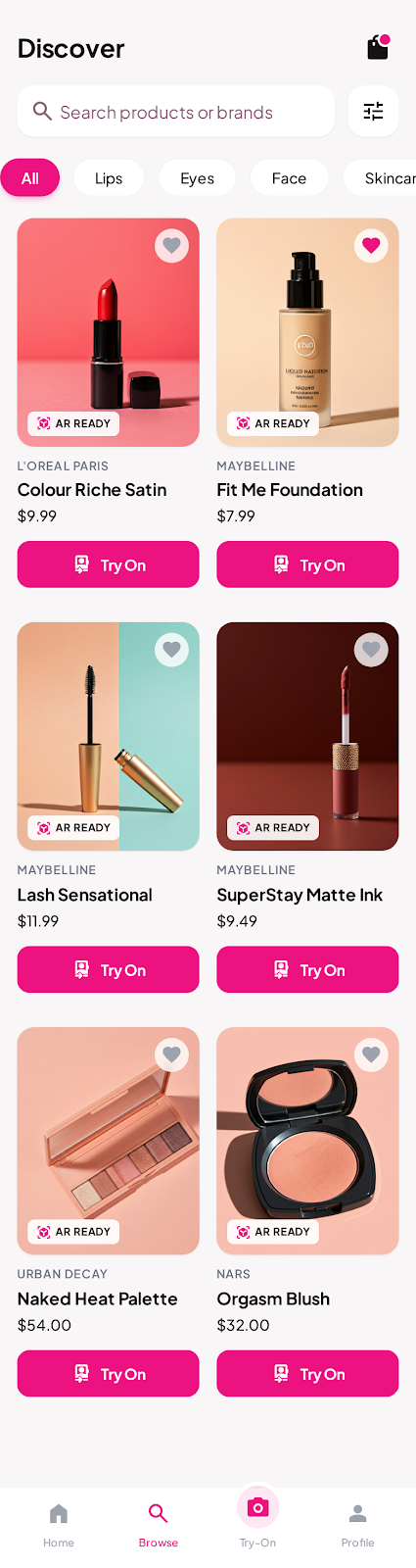 GlamGlow catalog browse