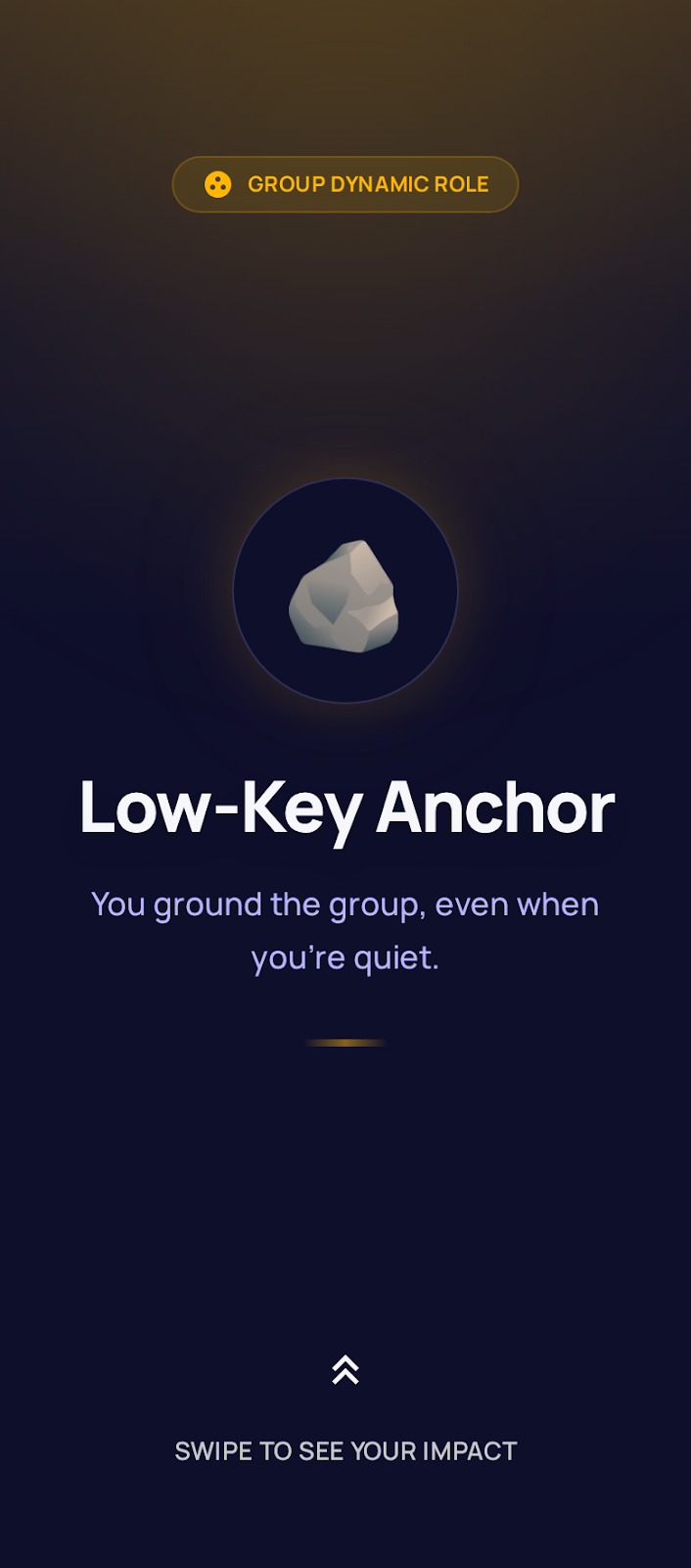 VibeScan friend group energy overview